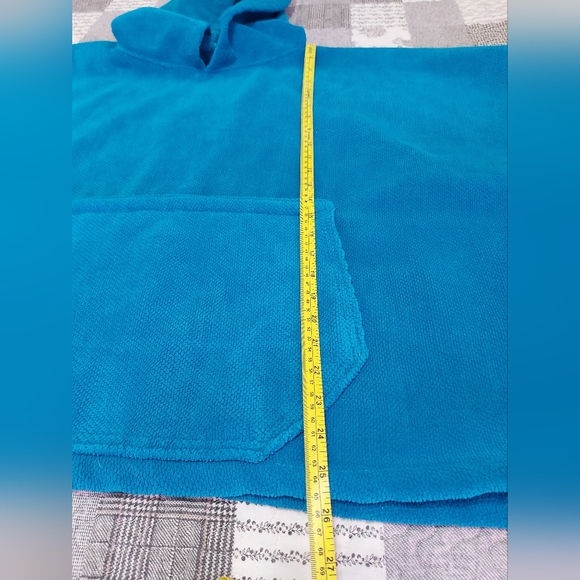 Oversized poncho style hoodie - Picture 7 of 12